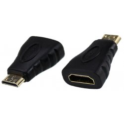 MINI HDMI 15 Pro.fi.con golden plated digital adaptor, άριστης ποιότητας επίχρυσος μετατροπέας σύνδεσης ψηφιακού σήματος HD θηλυκού τύπου A σε αρσενικό C